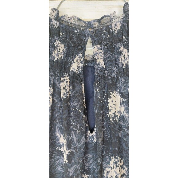 Joie Baltic Floral Print Sleeveless Mini Dress - Blue White - Size Medium NWOT - Picture 5 of 11